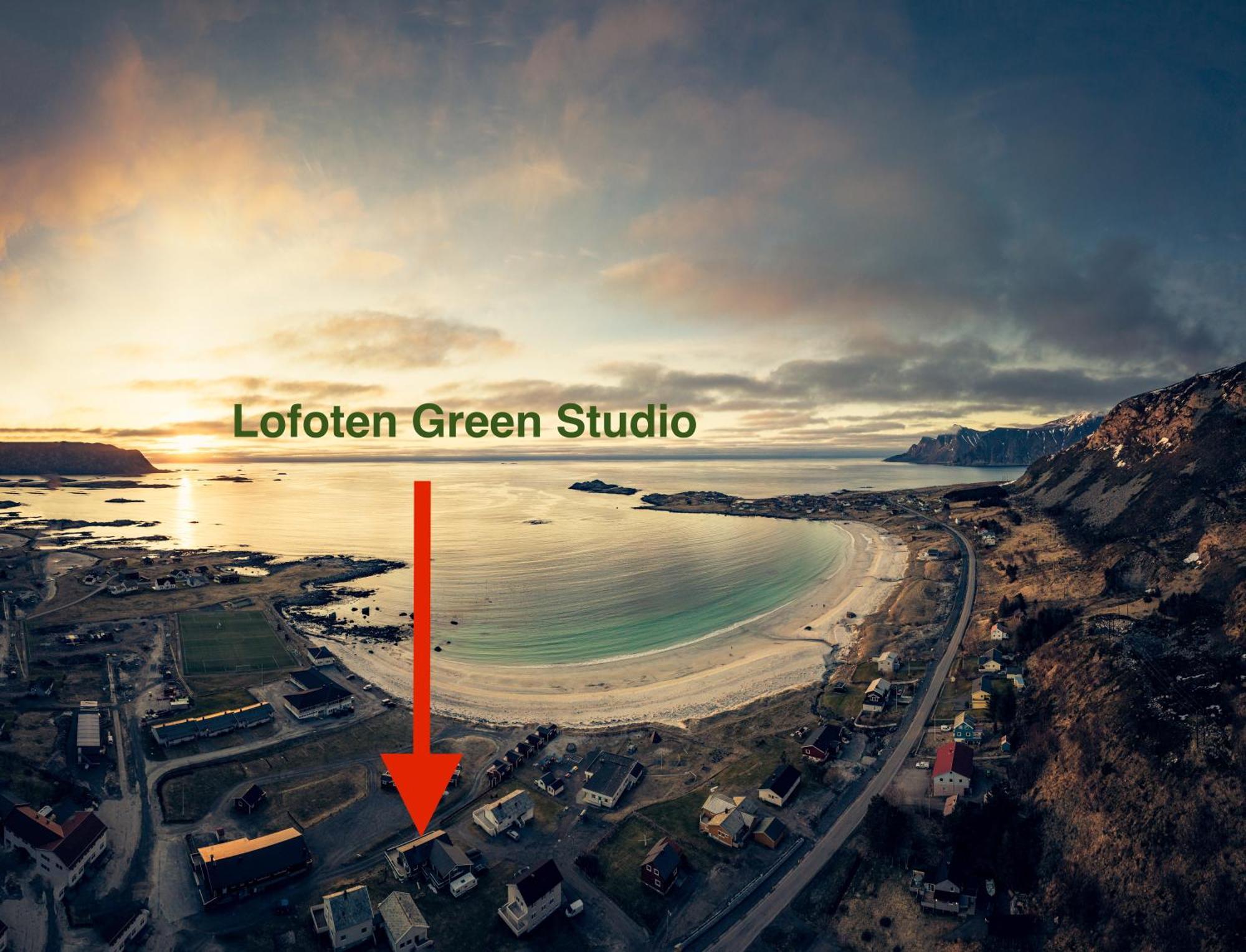 Lofoten Green Studio Ramberg Buitenkant foto