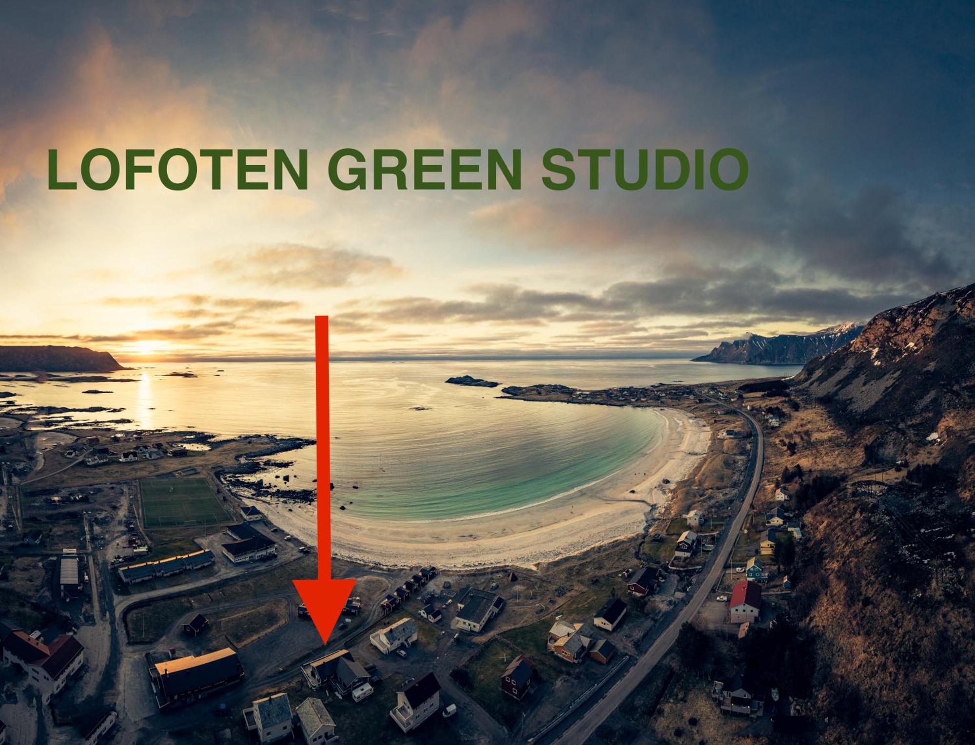 Lofoten Green Studio Ramberg Buitenkant foto